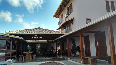 Fachada da pousada