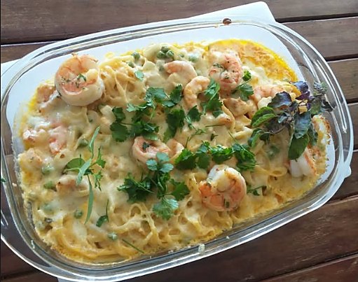 Fettuccine de Camarão